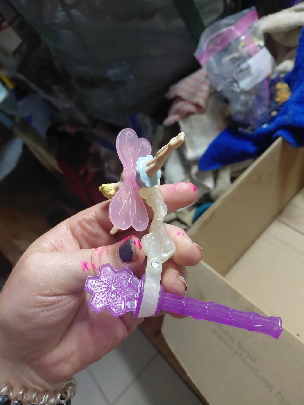 2014 McDonald's Flutterbye Fairy toy.